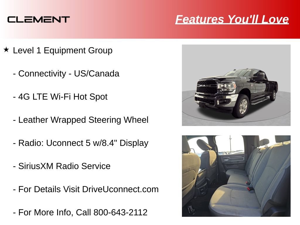 Used 2023 RAM 3500 Big Horn w/ Level 1 Equipment Group AWD/4WD image 12