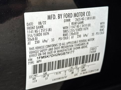 Certified 2022 Ford Explorer XLT w/ Equipment Group 202A RWD image 37