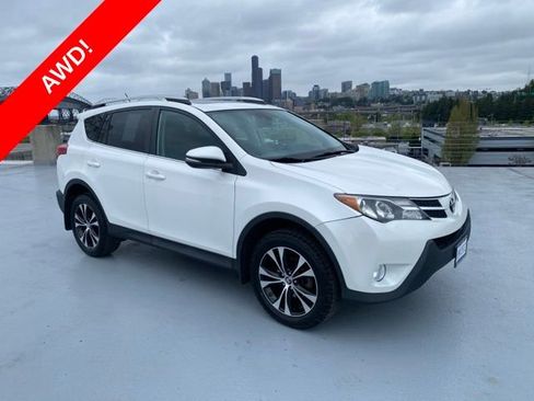 Used 2015 Toyota RAV4 Limited w/ Technology Package AWD/4WD image 1