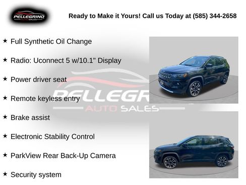 Used 2022 Jeep Compass Limited AWD/4WD image 5