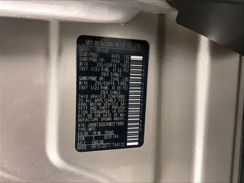 Used 2022 Nissan Rogue Platinum w/ Head-Up Display Package image 37