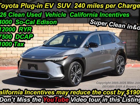 Used 2023 Toyota bZ4X FWD w/ Weather Package image 1