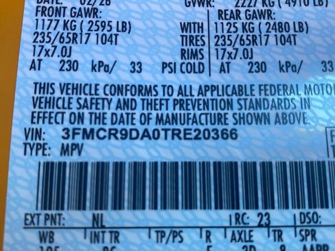 New 2026 Ford Bronco Sport Badlands w/ Sasquatch Badlands Package image 31