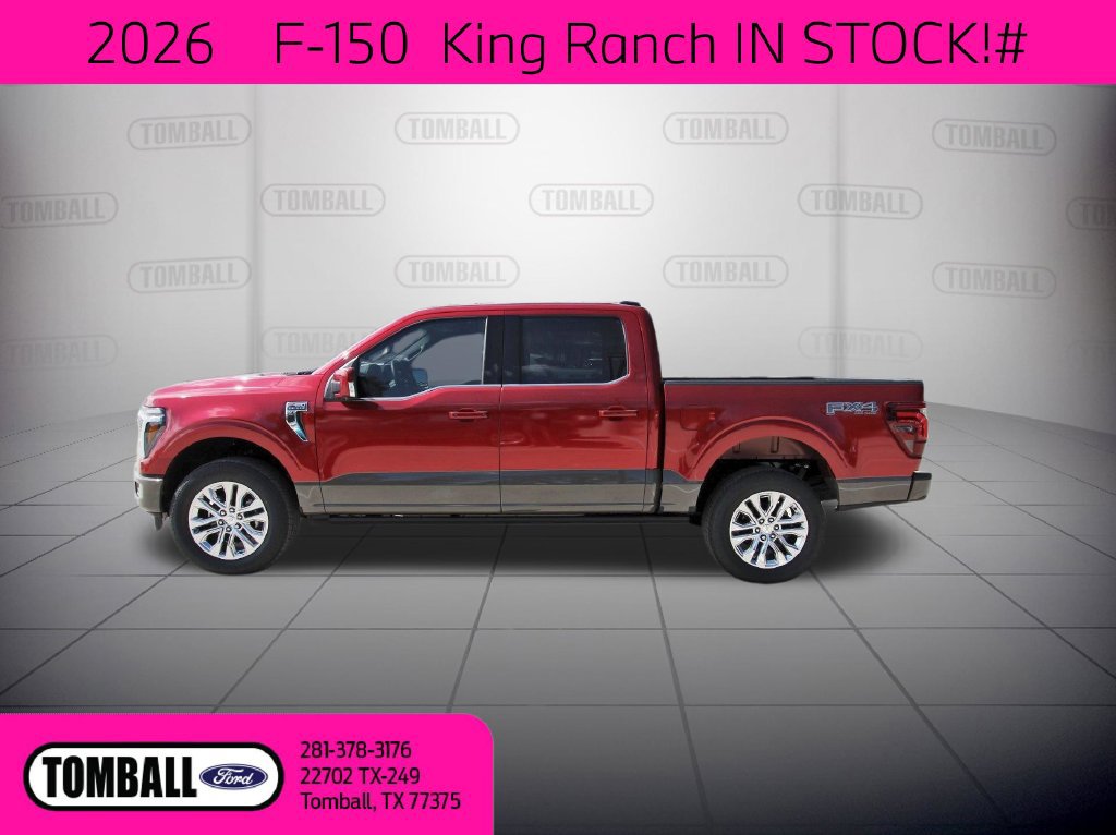 New 2026 Ford F150 King Ranch w/ Equipment Group 601A High AWD/4WD image 4