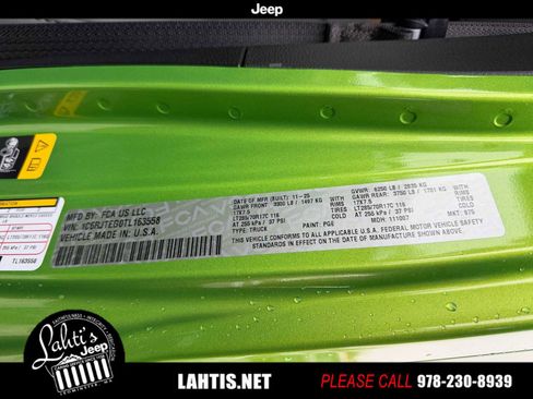 New 2026 Jeep Gladiator Mojave image 19