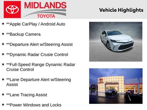 Used 2026 Toyota Camry LE FWD image 2