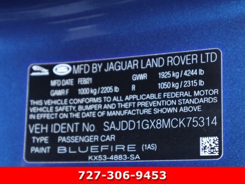 Used 2021 Jaguar F-TYPE Coupe image 26