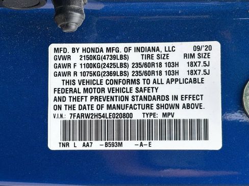 Used 2020 Honda CR-V EX image 34
