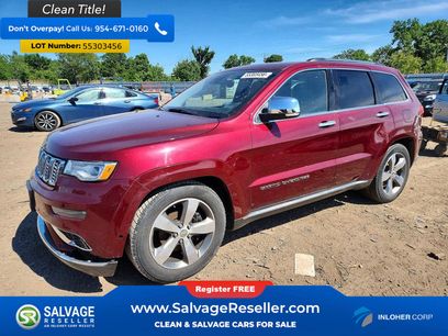 Used 2017 Jeep Grand Cherokee Summit