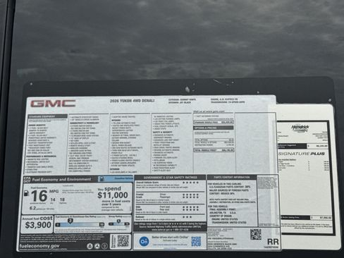 New 2026 GMC Yukon Denali AWD/4WD image 41