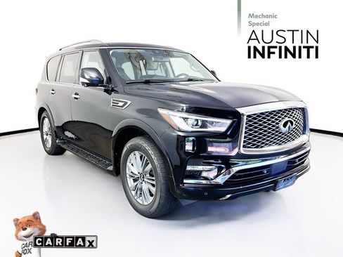 Used 2021 INFINITI QX80 Luxe RWD image 1