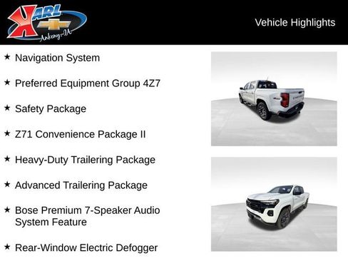 Certified 2024 Chevrolet Colorado Z71 w/ Z71 Convenience Package 2 image 2