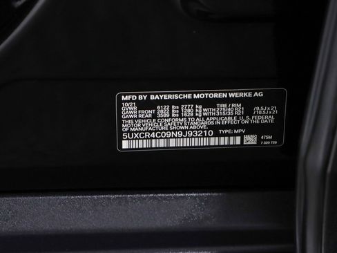 Used 2022 BMW X5 sDrive40i w/ Parking Assistance Package RWD image 33