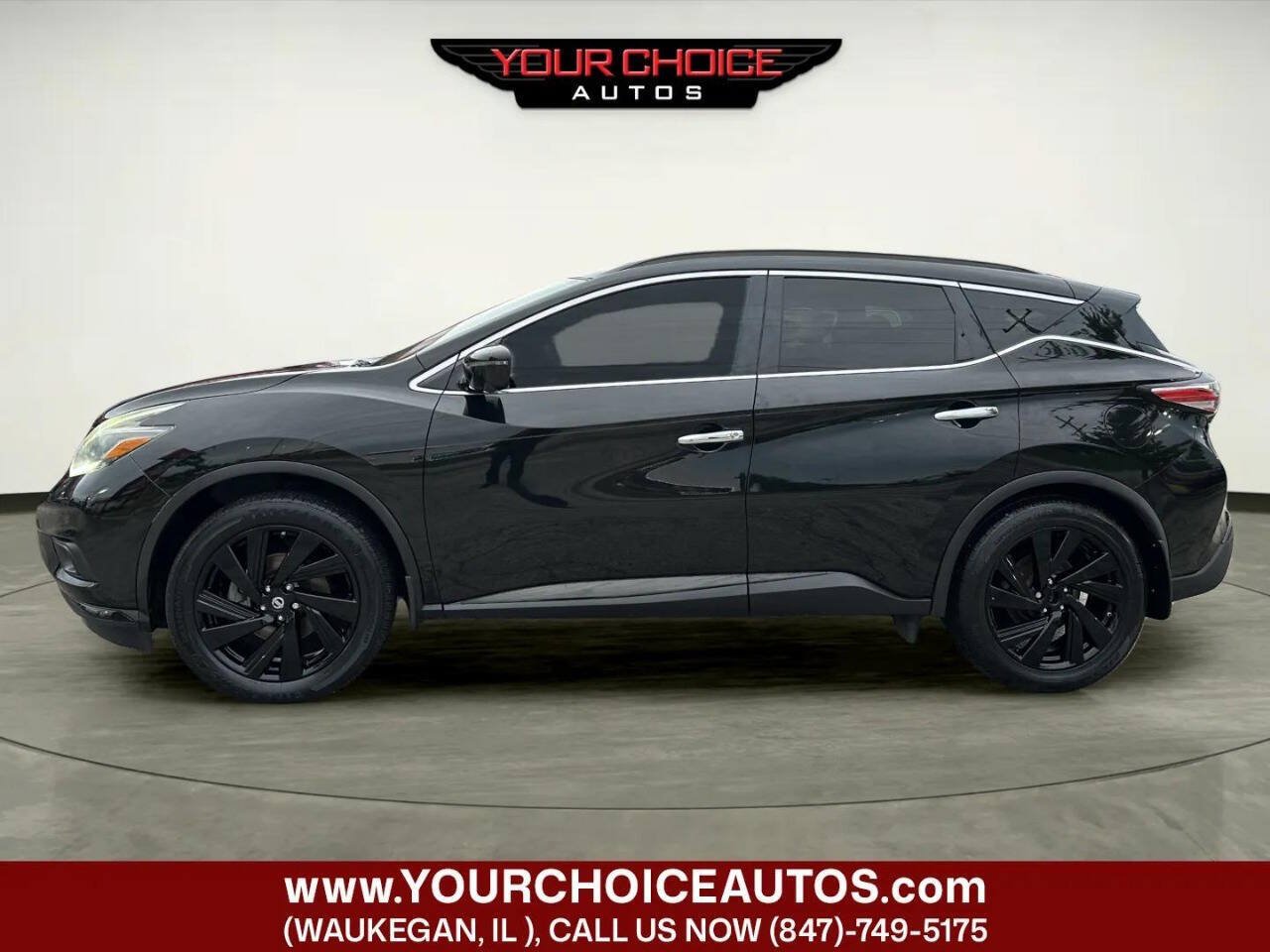 Used 2018 Nissan Murano SL w/ Midnight Edition Package AWD/4WD image 2