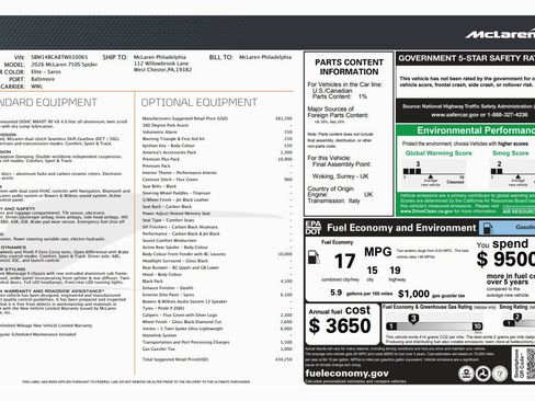 New 2026 McLaren 750S Spider image 41