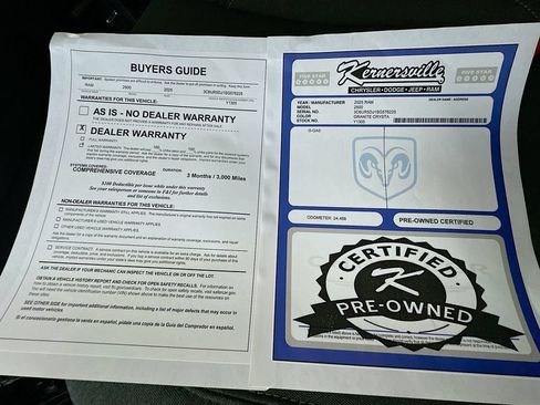 Used 2025 RAM 2500 Big Horn AWD/4WD image 36