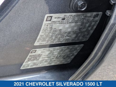 Used 2021 Chevrolet Silverado 1500 LT w/ True North Edition Plus AWD/4WD image 38