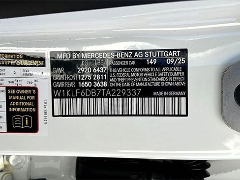 New 2026 Mercedes-Benz E 53 AMG e 4MATIC Sedan image 16