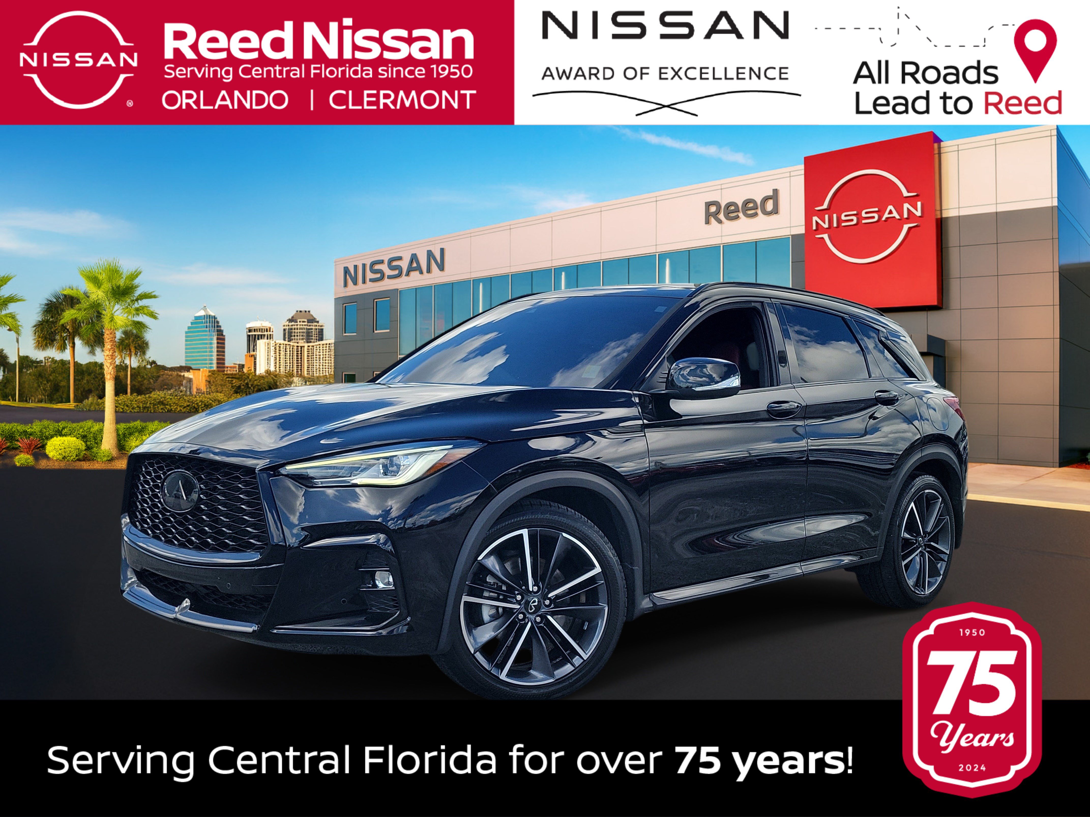 Used 2024 INFINITI QX50 Sport AWD/4WD image 1