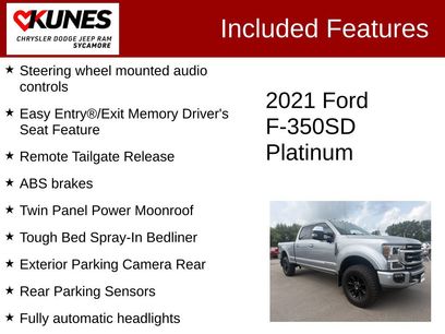 Used 2021 Ford F350 Platinum w/ Tremor Off-Road Package