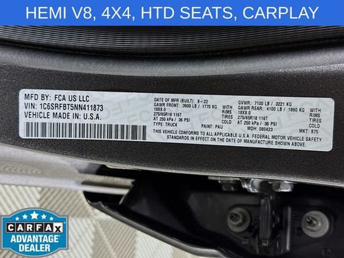 Used 2022 RAM 1500 Big Horn AWD/4WD image 30