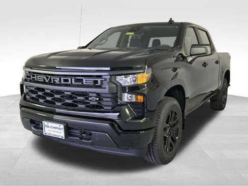 New 2026 Chevrolet Silverado 1500 Custom w/ LPO, Dark Essentials Package RWD image 3