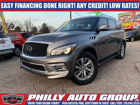 Used 2017 INFINITI QX80 4WD image 4