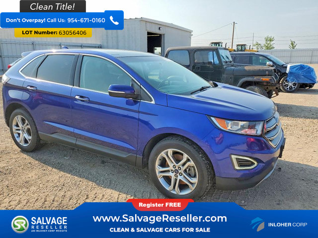 Used 2015 Ford Edge Titanium w/ Equipment Group 301A AWD/4WD image 5