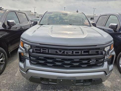 Used 2023 Chevrolet Silverado 1500 Custom w/ LPO, Dark Essentials Package AWD/4WD image 2