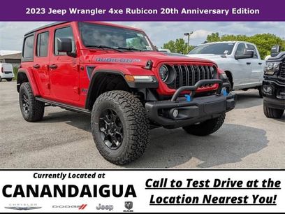 New 2023 Jeep Wrangler Unlimited Rubicon 4xe