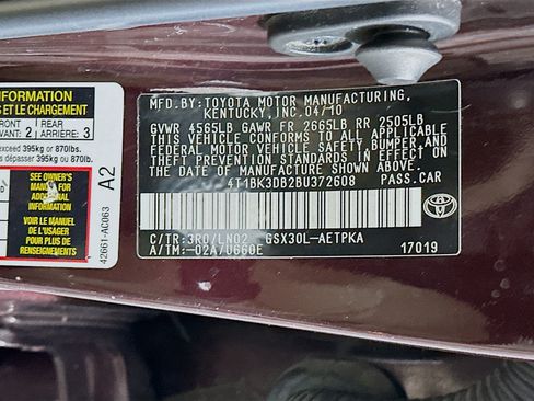 Used 2011 Toyota Avalon Limited FWD image 12