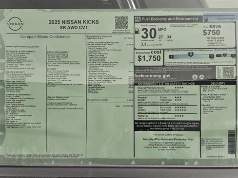 New 2025 Nissan Kicks SR w/ SR Premium Package image 40
