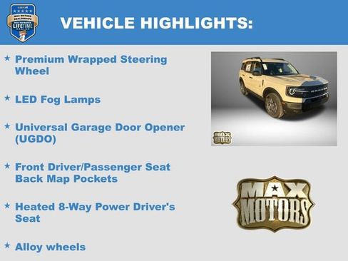 New 2025 Ford Bronco Sport Big Bend w/ Convenience Package image 12