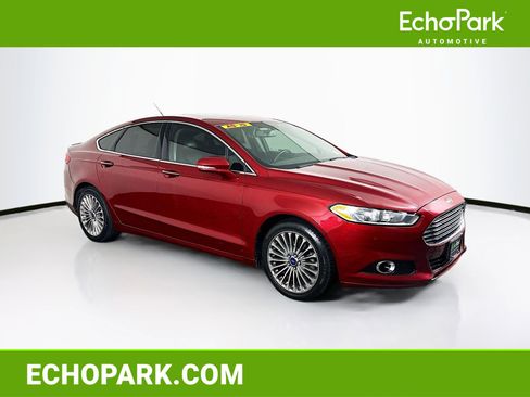 Used 2016 Ford Fusion Titanium FWD image 1