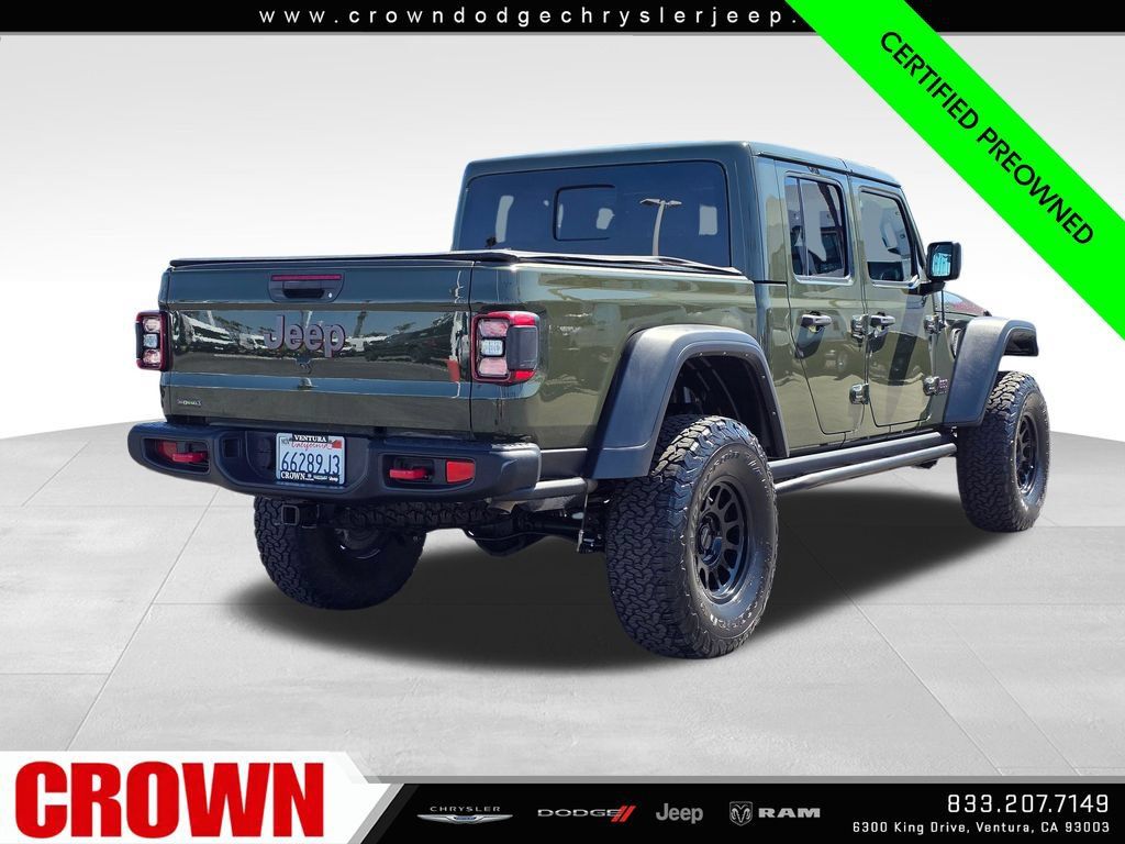 Certified 2021 Jeep Gladiator Rubicon AWD/4WD image 7