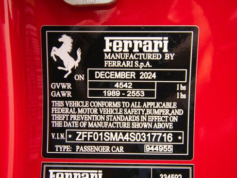 Used 2025 Ferrari 296 GTS RWD image 46