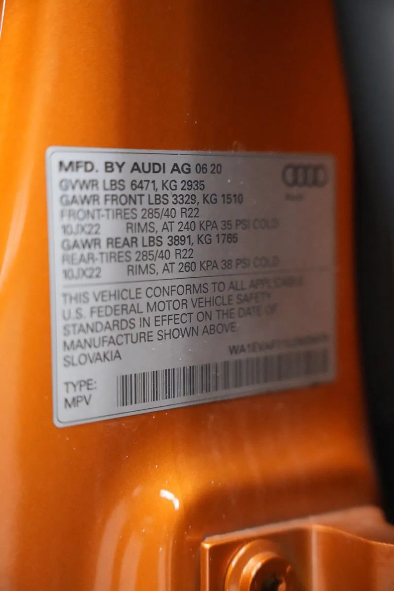 Used 2020 Audi Q8 Premium Plus w/ Premium Plus Package AWD/4WD image 42