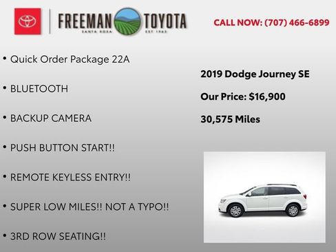 Used 2019 Dodge Journey SE FWD image 5