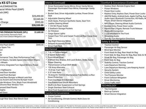 Used 2021 Kia K5 GT-Line w/ GT-Line FWD Premium Package image 3