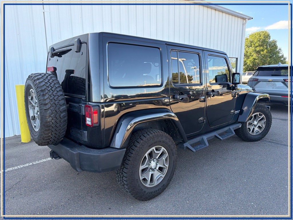 Used 2014 Jeep Wrangler Unlimited Rubicon w/ Connectivity Group AWD/4WD image 3