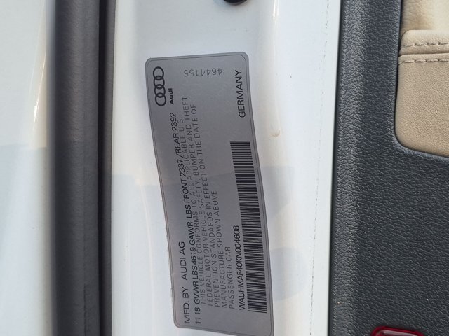 Used 2019 Audi A4 2.0T Premium Plus w/ Premium Plus Package FWD image 15