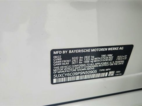 Used 2023 BMW X6 xDrive40i w/ Executive Package image 68