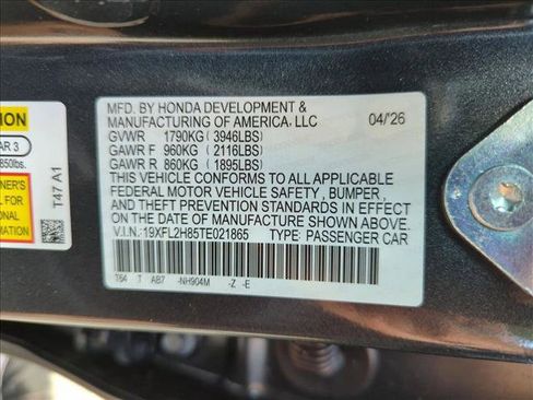 New 2026 Honda Civic Sport image 17