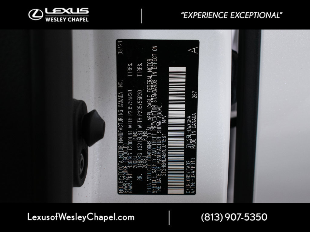 Used 2021 Lexus RX 450h AWD w/ Premium Package image 26