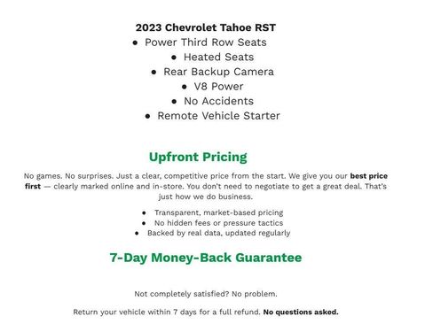 Used 2023 Chevrolet Tahoe RST w/ RST Performance Edition image 38