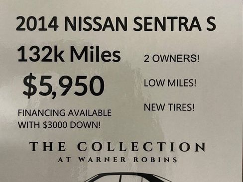 Used 2014 Nissan Sentra SV w/ SV Driver Package FWD image 2