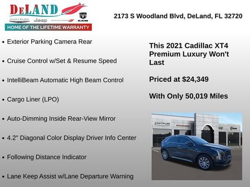 Used 2021 Cadillac XT4 Premium Luxury AWD/4WD image 36