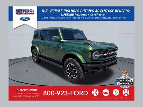 Used 2022 Ford Bronco Outer Banks AWD/4WD image 1
