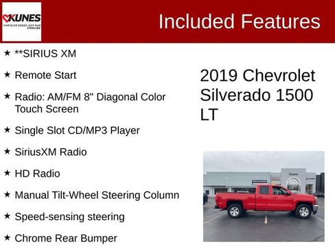 Used 2019 Chevrolet Silverado 1500 LT image 4