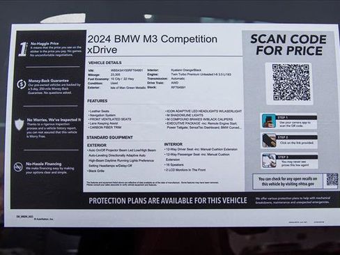 Used 2024 BMW M3 Competition w/ Executive Package image 28